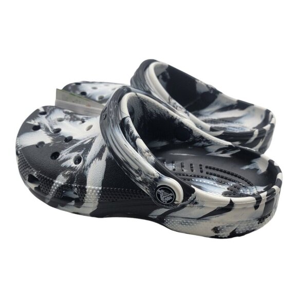 Crocs Shoes Unisex M5/W7 Classic Marbled Clog Beach Resort Career Coastal 206867 - Picture 4 of 10